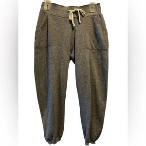 Marine Layer heathered grey drawstring joggers